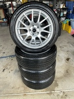 REGNO レグノ　GR-XⅡ　215/50R17 2023年製（BNH0923）7-17　ET38　114.3　5H　ブリヂストンAW　4本セット　最終値下げ　USED　