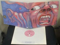 ☆彡 英國盤 King Crimson In The Court Of The Crimson King [ UK ORIGINAL '69 Island Records ILPS 9111 ]