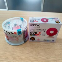 新品未開封　TDK DVD-R データ用　50枚＋10枚　ワイドプリント仕様
