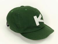 【日本製】KAVU K CAP カブー キャップ グリーン キャンバス