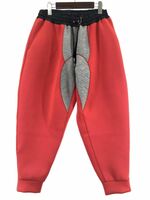 KOLOR カラー タグ付き ポンチ スウェット パンツ size2/赤 ■■◎ ☆ ebc6 メンズ