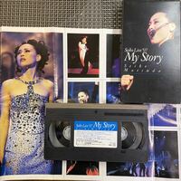VHS ビデオテープ　松田聖子　ライブ'97 My Story 歌詞ピンナップあり、良好！