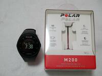 ☆USED☆ POLAR ポラール M200 心拍計 GPS Running Watch ランニング ウォッチ ブラック 【送料無料】