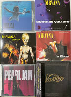 Nirvana ニルヴァーナ / Pearl Jam パール・ジャム　CD6枚セット