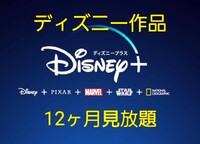 ディズニープラス Disney+ プレミアム 1年 4K画質 12ヶ月 映画 ドラマ アニメ マーベル ファミリー キッズ 作品 見放題 パス