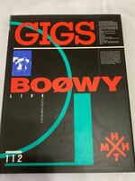 GIGS BOOWY LIVE ライブ 写真集 氷室京介 布袋寅泰 1987年 当時物