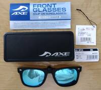 AXE アックス クリップオンサングラス メガネの上から取り付け AS-3PCS-BU