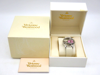 稼働品 Vivienne Westwood ヴィヴィアンウエストウッド サークルオーブ VW-70A4-48 クォーツ QZ 腕時計