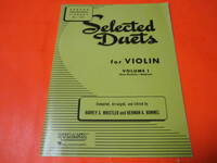 ♪輸入楽譜　Selected Duets for Violin: First Position-Medium　デュエット　ヴァイオリン　練習譜