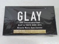 ◆GLAY グレイ 20周年記念 LIVE Blu-Ray 20th Anniversary Final GLAY in TOKYO DOME 2015 Miracle Music Hunt Forever PREMIUM BOX/中古