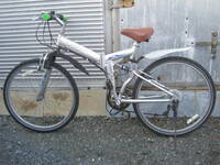 UGO concept UKYO KATAYAMA　アルミニウム　折り畳み自転車　片山右京モデル　マウンテンバイク　サス付き　クロス