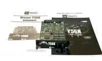 送料無料 WAVES 「Y56K」マニュアル付 プラグイン 拡張ボード 拡張カード YAMAHA MTR(AW2816/4416/O2R等に)