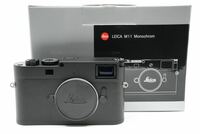 ほぼ未使用 保証期間内 Leica ライカ M11 Monochrome 付属品完備 モノクローム ボディ Leitz ブラック　関連　Leica M8 M9 M10 M-P