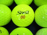 2837【お徳用◎】Snell ◆◇イエローカラー混合ボール◇◆ 40個
