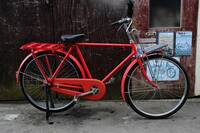 【ビンテージ・自転車】直接引取限定 使用感少ない 郵政 郵便自転車