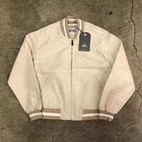 LEVI’S MADE＆CRAFTED A4352-001 Chaqueta Summer Bomber XS リーバイス スタジャン ベージュ