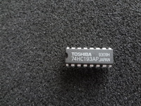 Toshiba製　74HC193AP (4-Bit SynchronousUp/Down Counters) 10個セット