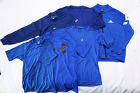 野球アンダーシャツ５点（半袖３・長袖２）＋ アディダスジャージ上　１４０サイズ