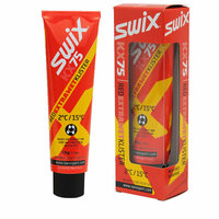 SWIX KX75 レッドエキストラ ウエットクリスター ワックス ＋2℃～＋15℃ 新品