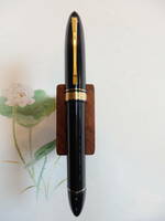 ◆【きれいなお品】Omas　オマス　360コレクション　ブラックGT吸入式万年筆　ペン先：18K750ソリッドゴールド M