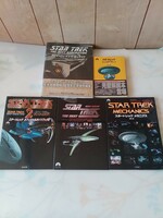 スタートレック　STAR TREK ネクストジェネレーション　メカニクス　オフィシャルガイドブック1~2　オフィシャルデータベース　5冊