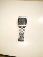 70's CASIO 52QS-14 カシオトロン デジタル 腕時計 希少品 稼働品