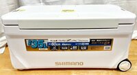 SHIMANO シマノ　SPAZA PREMIUM 350　キャスター付クーラーボックス　容量35L　NS-B35U