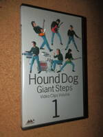 保管未使用品★Hound Dog Giant Steps Video Clips Volume 1 VHS W