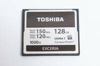 #81v TOSHIBA CFカード コンパクトフラッシュ 128GB EXCERIA シリーズ UDMA 7対応