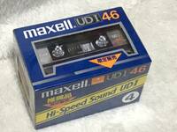 maxell UD 1 normal position カセットテープ4本セット、未使用保管品。