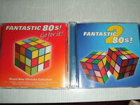 輸入盤2枚組CD★ファンタスティック80S・2種類★A-HA・ワム・デュランデュラン・ビリージョエル・MARRS・スターシップ・カルチャークラブ