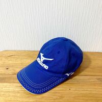 MIZUNO ミズノ キャップ 帽子 フリーサイズ 56〜60cm 青