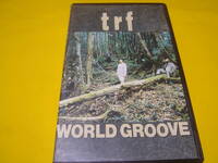 VHSビデオテープ ☆ t r f／ WORLD GROOVE (中古　返品不可ジャンク)