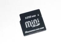 動作保証！HAGIWARA SYS-COM miniSDカード 128MB　安心の日本製