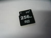 動作保証！pq1 miniSDカード 256MB