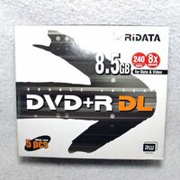 RiDATA DVD+R DL 8.5GB 5枚入×５箱セット（新古品）