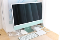 ★美品！iMac 24インチ CTO (M1/メモリ16GB/SSD256GB/8コアCPU8コアGPU/4.5K) [Green]★