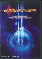 【著作権フリー音素材集】MEGATRAX 『 MegaSonics 1 』【CD四枚組】