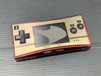 Nintendo　GAME BOY　micro OXY-001 Happy Mario 20th ファミコンバージョン　ゲームボーイミクロ　通電OK　液晶難有