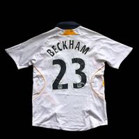 送料370円　LA Los Angeles Galaxy Uniform Beckham アディダス　サッカー　ギャラクシー　ユニホーム　ベッカム　23