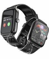 スマートウォッチ 腕時計 Smart Watch Bluetooth5.2通話機能 1.8インチ大画面フルスクリーンタッチ運動モード/IP67防水/Lineメッセージ通知