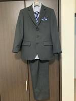黒 スーツセット 150cm 送料無料【入学式 卒業式 結婚式】