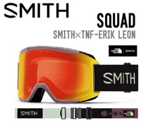 日本正規品 2024 SMITH スミス スカッド SMITH SQUAD THE NORTH FACE コラボ JAPANFIT アジアンフィット スノーボード スキー