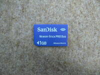 SanDisk メモリースティックPRO Duo 1GB
