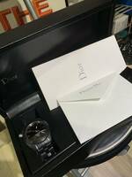 正規品 ★ Christian Dior クリスチャンディオール CD084540R001 シフルルージュ 腕時計 ブラック　FK