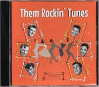 貴重盤 / VARIOUS - THEM ROCKIN' TUNES VOLUME 1 CD / 20 x Rockin' Dance Floor Hits / ロカビリー / レコードホップ / Ronne Dawson 