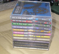 ★AKAI CD-ROM SOUND LIBRARY 12枚 セット （FULL SETT）★OK! !★Made in JAPAN★
