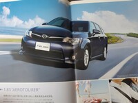 トヨタ　カローラフィールダー　2013/01 自動車カタログ　アクセサリーカタログ付き