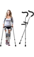 松葉杖 2本 ステンレス 杖 衝撃吸収 介護杖 リハビリ 折りたたみ 杖 医療リハビリテーション松葉杖 人間工学歩行補助 ショック付き　