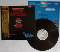 帯付見本盤１２インチ盤LP　「スーパーマリオブラザーズ/マリオ・シンドローム」　K13A-748